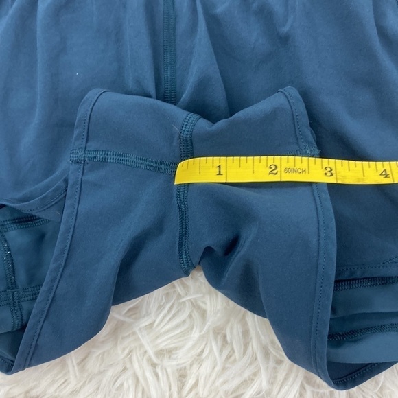 Lululemon Hotty Hot Short (Naked 4") Submarine / Black - Picture 2 of 6